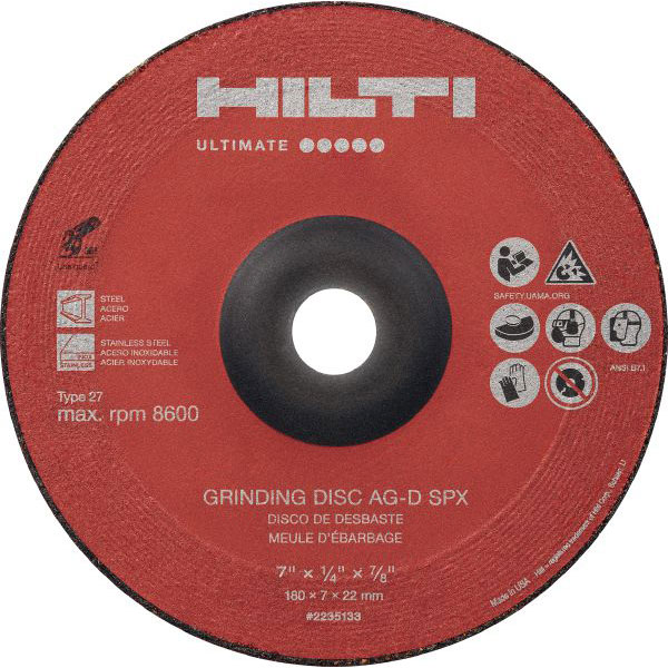 AG-D SPX Type 27 Ceramic grinding disc