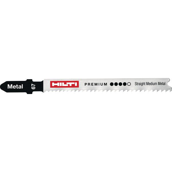 Bimetal jig saw blades for metal