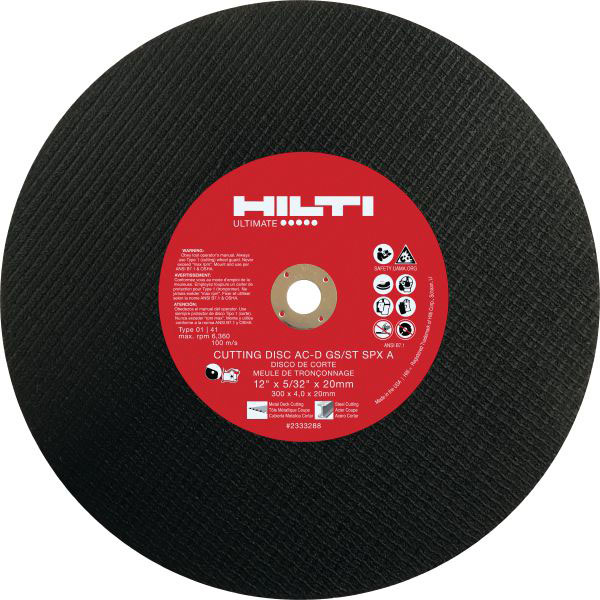 SPX A Metal cutting disc for battery cut-off saws