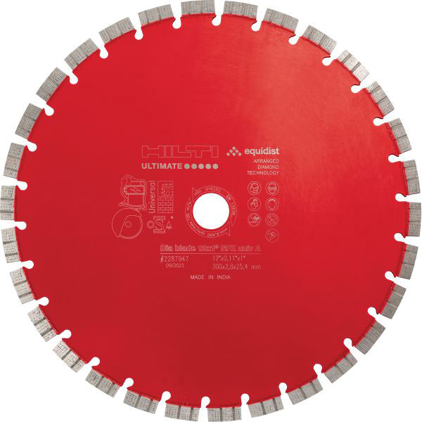 SPX Universal A diamond blade for battery cut-off saws