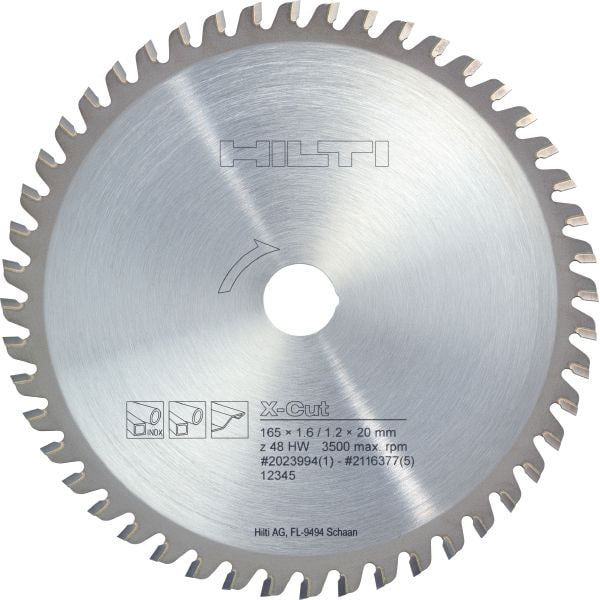Steel/stainless steel circular saw blade